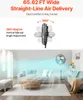 A living room scene with a fan and furniture. Podgląd zdjęcia produktu