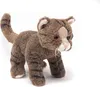 A plush toy wildcat is shown standing against a white background. Anteprima dell’immagine prodotto