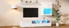 Set da parete TV Sweiko 175x39x34cm con vetrinetta (set Anteprima dell’immagine prodotto 13