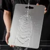 Tagliere in acciaio inox 30×20 cm Igienico Antigraffio e Anteprima dell’immagine prodotto 2