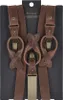 Sir Redman Hosenträger Herren Leder 25mm Y-Form Clips Produktbild-Vorschau 3