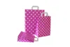Papiertragetaschen mit STERNE PINK, 80g/qm, 22 + 10 x 31 Produktbild-Vorschau 1