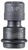 Adaptador de brocas Makita B-68448, 1/2" (4KT) a 1/4" (6K) Vista previa de la imagen del producto 1