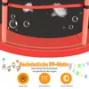 Trampoline de jardin COSTWAY Ø165cm avec filet de sécurité, Voir les images du produit 4