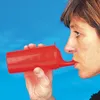 Trinkbecher, 250ml, rot-transparent | Stück (1 Stück) Produktbild-Vorschau 2