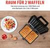 alpina Waffeleisen für belgische Waffeln mit Produktbild-Vorschau 6