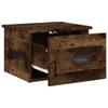 Wand-Nachttisch Räuchereiche 41,5x36x28 cm Produktbild-Vorschau 5