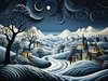 CALVENDO Puzzle Stille Nacht | 1000 Teile Lege-Größe Produktbild-Vorschau 3