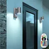 2er Set RGB LED Wandleuchte, Bewegungsmelder, H 16,3 cm Produktbild-Vorschau 2