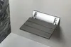 Aqualine RAVO Duschklappsitz 32x32,5cm, WPC, Grau Produktbild-Vorschau 3