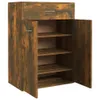 vidaXL Schuhschrank Räuchereiche 60x35x84 cm Holzwerkstoff Produktbild-Vorschau 10