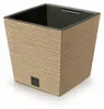 Prosperplast FURU SQUARE LOW ECO WOOD 24 cm naturo Produktbild-Vorschau 3