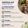 CASARIA® Blumenkasten "Ethica“ 80L 80x36x35cm Ablaufboden Produktbild-Vorschau 6