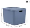 Rotho Albula Multibox 55L Blauw Produktbild-Vorschau 3