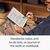 A person is sitting and using a digital notebook to take notes. Náhľad obrázku produktu