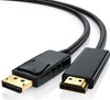 CSL DisplayPort zu HDMI Audio- & Video-Kabel, DP Monitor Produktbild-Vorschau 1
