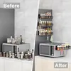 Gewürzregal Magnetisch für Kühlschrank, 4er Küchenregal Produktbild-Vorschau 5