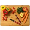 3 cm dickes XL Schneidebrett 50x35cm Bambus Holz Produktbild-Vorschau 2