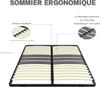 DEWINNER- Lattenrost 160x200 cm | 2x15 Latten Pappel Natur Produktbild-Vorschau 7