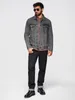 Ombre Jeansjacke mit Waschung grau S Produktbild-Vorschau 3