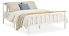 Homestyle4u Holzbett 140x200 Weiß Doppelbett Lattenrost Produktbild-Vorschau 22