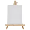 Belle Vous Mini Leinwand mit Holz Bildhalterung Ständer Produktbild-Vorschau 13