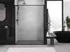 Mexen Exo Duschschiebetür 155 cm, transparent, schwarz - Produktbild-Vorschau 2