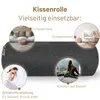 Herlag Kissenrolle LUXE 65x20 cm – vielseitige Nackenrolle, Produktbild-Vorschau 6