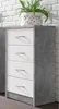 Kommode Hochkommode Anrichte Standschrank Schubladenkommode Produktbild-Vorschau 1