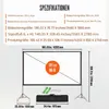 Pantalla de proyector VEVOR para proyección, con soporte, Vista previa de la imagen del producto 8