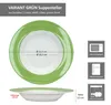 Set da 6 piatti fondi Variant verdi: piatti da minestra, Anteprima dell’immagine prodotto 6
