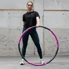 Matchu Sports Fitness Hula Hoop Reifen Ø 100 cm 1.2kg Lila Produktbild-Vorschau 4