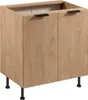Küchenunterschrank 80 cm mit 2 Türen küchenmöbel Produktbild-Vorschau 1