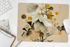 MuchoWow® Mauspad Mousepad Blumen - Pflanzen - Gold - Produktbild-Vorschau 5
