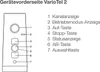 Elero VarioTel 2 Funkhandsender 5-Kanal 868 MHz in reinweiß Produktbild-Vorschau 2