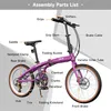 RCB GK4 Faltbares Fahrrad  20 Zoll – Aluminiumrahmen, Produktbild-Vorschau 8