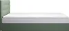 A side view of a boxspring bed with a tufted headboard. Produktbild-Vorschau