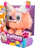 A toy creature named Cleo from Furlings is shown in its packaging. The packaging has colorful graphics and text describing the toy's features. Voir les images du produit