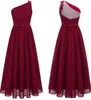 Abito elegante da principessa monospalla - abito lungo Anteprima dell’immagine prodotto 3