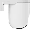 A side view of a white dome security camera mounted on a white bracket. Anteprima dell’immagine prodotto