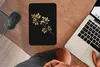 MuchoWow® Mauspad Mousepad Blätter - Zweig - Gold 18x27 cm Produktbild-Vorschau 3