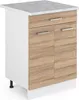 Küchenunterschrank Vicco R-Line Sonoma 60 cm mit Schublade, Produktbild-Vorschau 1