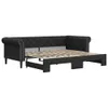 vidaXL Divano letto estraibile nero 90x200 cm in Pelle Anteprima dell’immagine prodotto 1