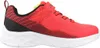 A single red, black, and yellow sneaker is shown from the side against a white background. Voir les images du produit