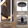 Lampa wisząca LED ZMH do stołu w jadalni, szklana, Podgląd zdjęcia produktu 3