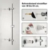 JOHO Edelstahl Duschset mit Handbrause, Brausestangeset Produktbild-Vorschau 5