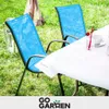 Metall Gartenstühle für Terrasse Balkon Gartensessel blau 4 Produktbild-Vorschau 6