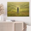 DEQORI Hybrid Leinwand Bild 90x60 cm 'Wandernde Stille' Produktbild-Vorschau 4