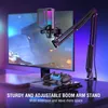 FIFINE Gaming Microphone PC avec bras Microphone USB pour Voir les images du produit 5