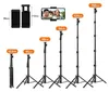 160cm Handy Stativ, Erweiterbarer All-in-One Selfie Stick Produktbild-Vorschau 4